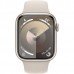 Apple Watch Series 9 GPS + Cellular 41mm Starlight Aluminum Case with Starlight Sport Band S/M